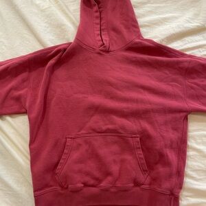 Abercrombie & Fitch Pink Oversized Hoodie
